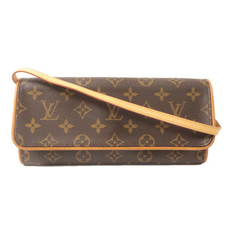 LOUIS VUITTON Monogram Pochette Twin GM肩背袋