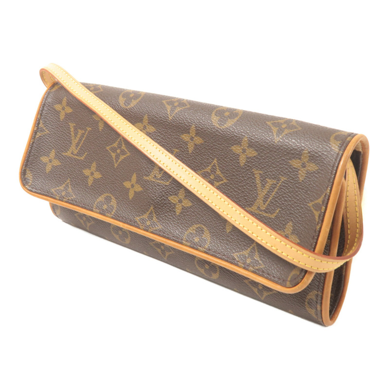 LOUIS VUITTON Monogram Pochette Twin GM肩背袋-1