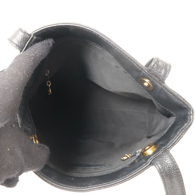 CHANEL 牛皮皮革Vintage Hand Bag手挽袋-4