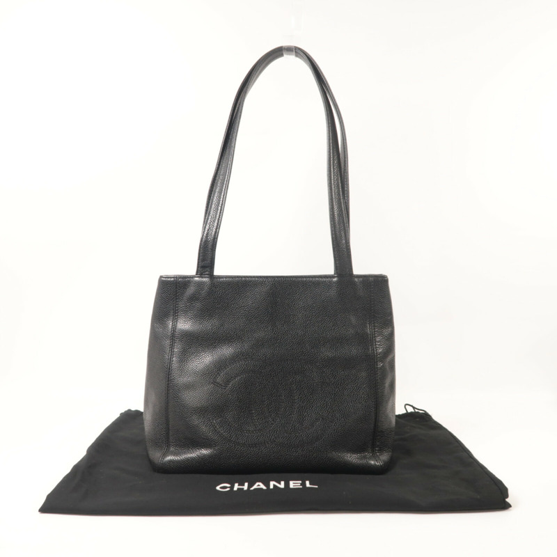 CHANEL 牛皮皮革Vintage Hand Bag手挽袋-8