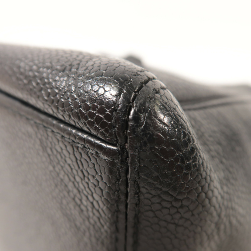 CHANEL 牛皮皮革Vintage Hand Bag手挽袋-10