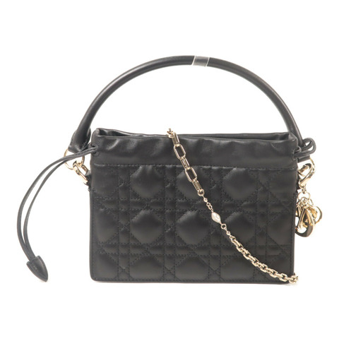 Dior 羊皮皮革Lady Dior Milly手挽肩背兩用袋