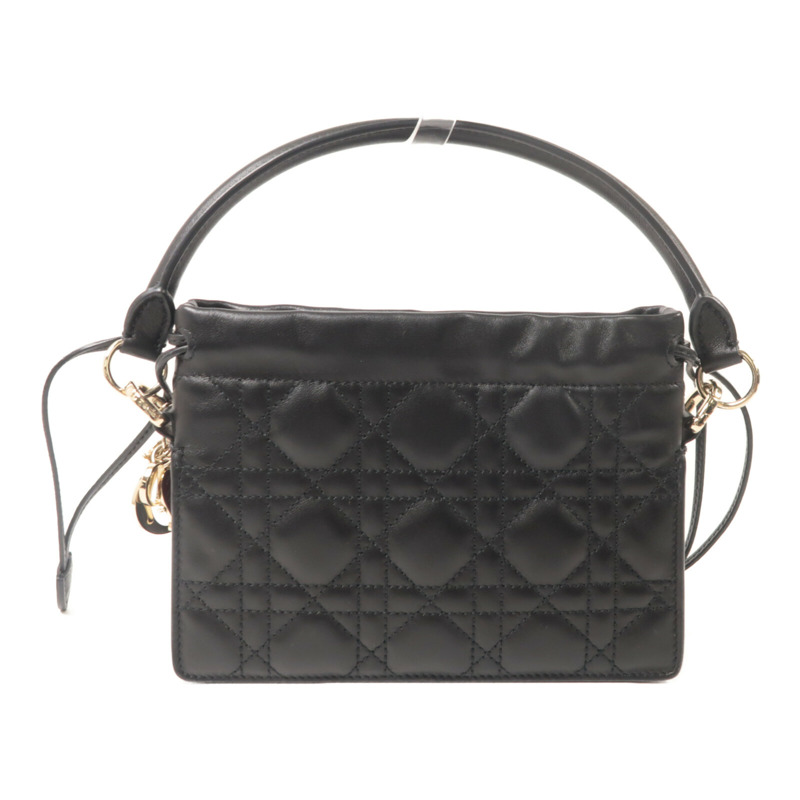 Dior 羊皮皮革Lady Dior Milly手挽肩背兩用袋-2