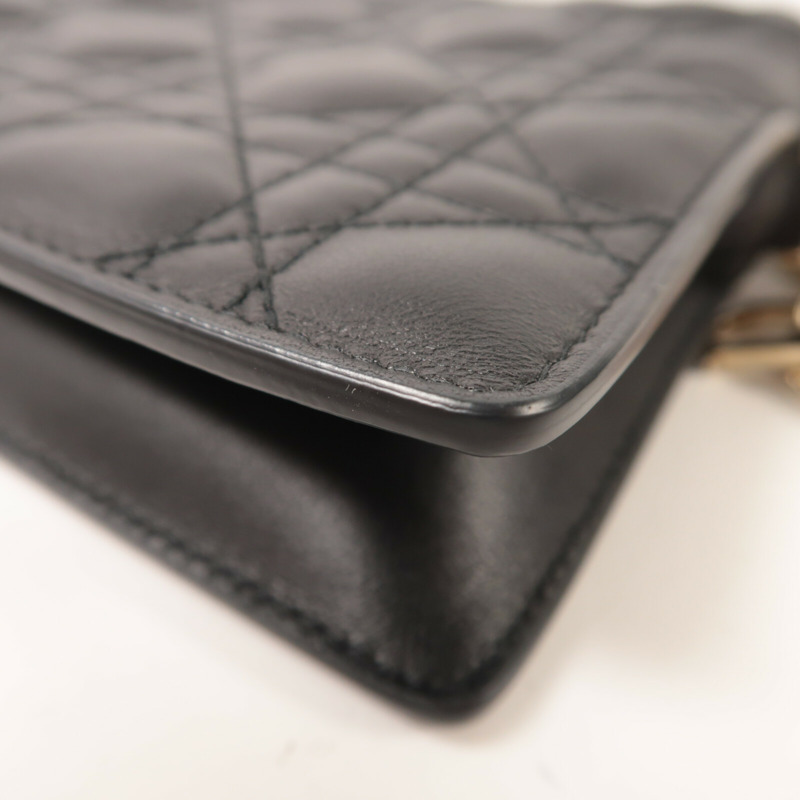 Dior 羊皮皮革Lady Dior Milly手挽肩背兩用袋-11