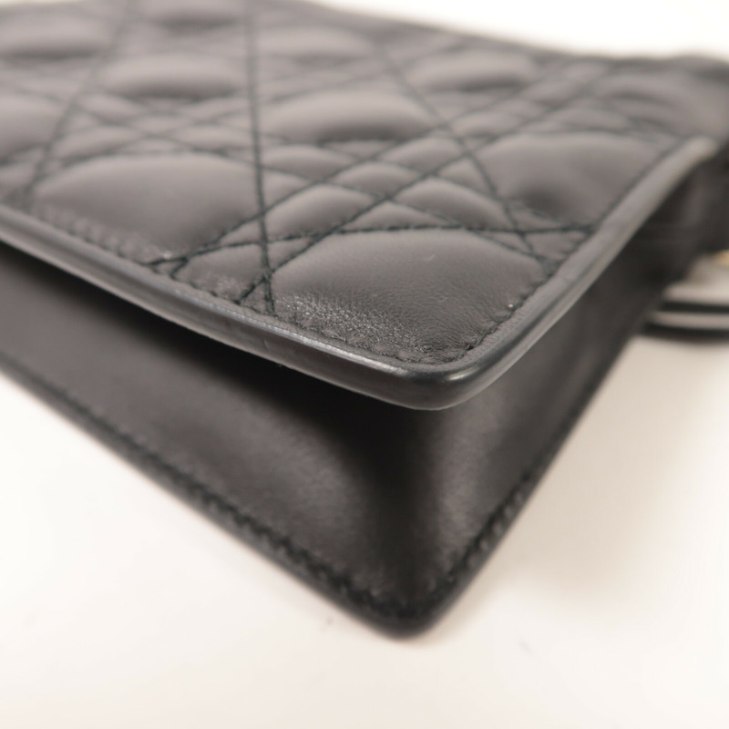 Dior 羊皮皮革Lady Dior Milly手挽肩背兩用袋-13