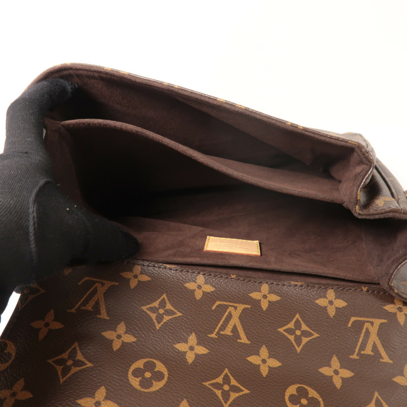 LOUIS VUITTON Monogram Pochette Metis MM手挽肩背兩用袋-4