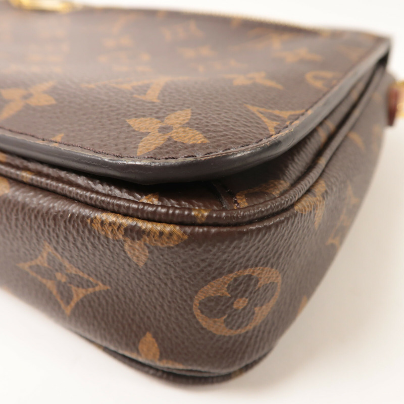 LOUIS VUITTON Monogram Pochette Metis MM手挽肩背兩用袋-11