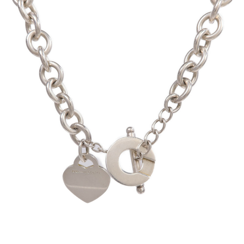 TIFFANY＆CO 925純銀Return to Tiffany Heart Tag Necklace項鍊-1