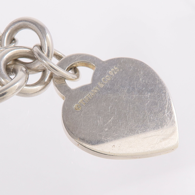 TIFFANY＆CO 925純銀Return to Tiffany Heart Tag Necklace項鍊-6