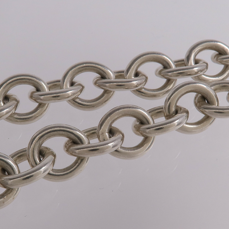 TIFFANY＆CO 925純銀Return to Tiffany Heart Tag Necklace項鍊-8