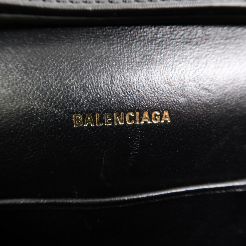 BALENCIAGA 牛皮皮革Chain Shoulder鏈帶肩背袋-5