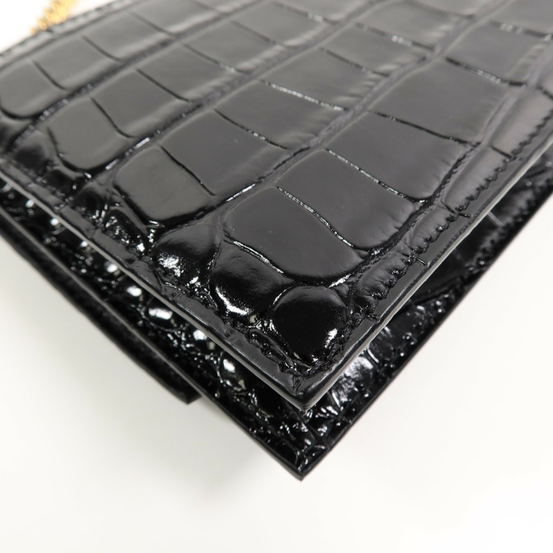 BALENCIAGA 牛皮皮革Chain Shoulder鏈帶肩背袋-13