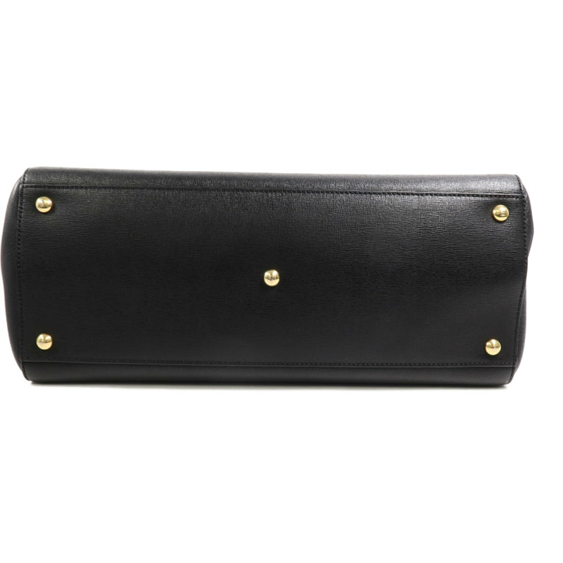 FENDI 牛皮皮革2 Jours金扣手挽肩背兩用袋-3