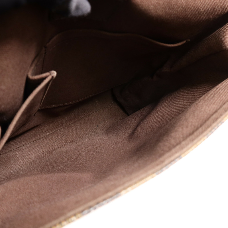 LOUIS VUITTON Damier Brooklyn PM肩背袋-4