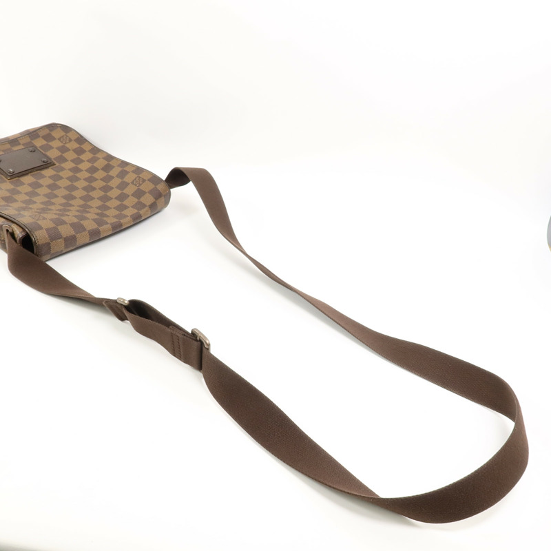 LOUIS VUITTON Damier Brooklyn PM肩背袋-7