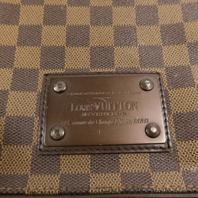 LOUIS VUITTON Damier Brooklyn PM肩背袋-8