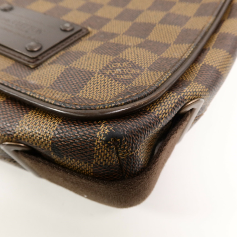 LOUIS VUITTON Damier Brooklyn PM肩背袋-9