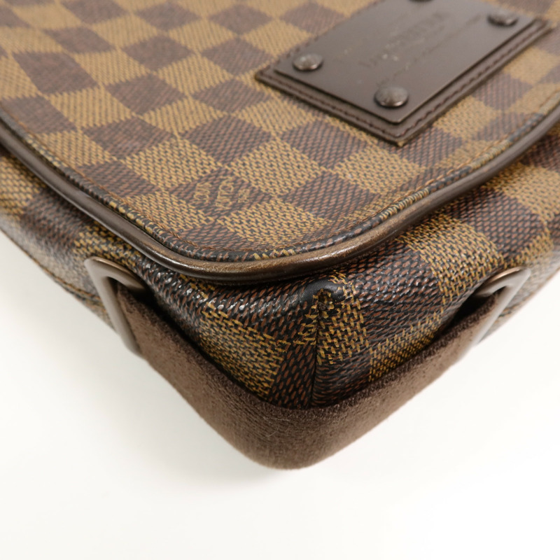 LOUIS VUITTON Damier Brooklyn PM肩背袋-10