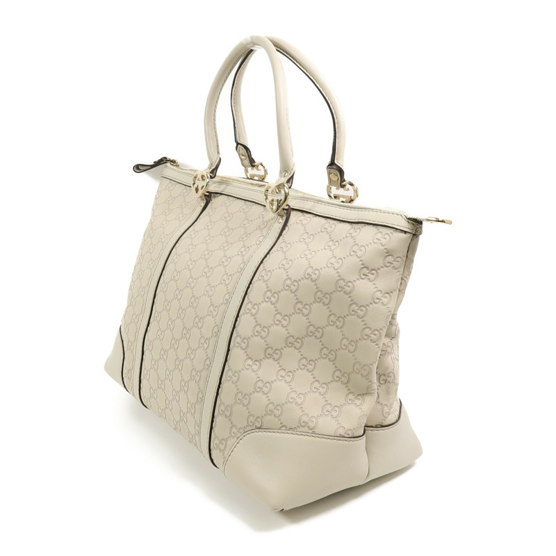 GUCCI 牛皮皮革Guccissima Tote Bag手挽袋-2