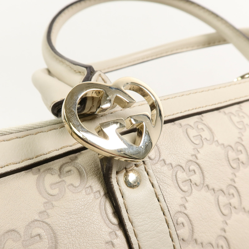 GUCCI 牛皮皮革Guccissima Tote Bag手挽袋-14