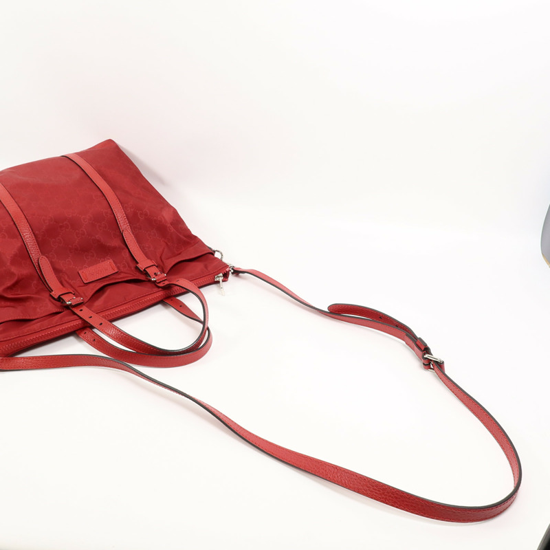 GUCCI 尼龍2 Way Shoulder手挽肩背兩用袋-7