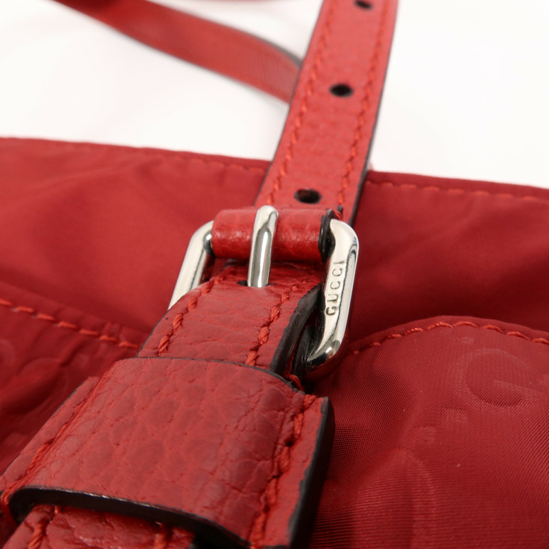 GUCCI 尼龍2 Way Shoulder手挽肩背兩用袋-13