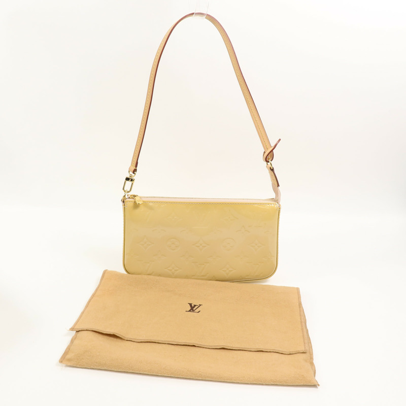 LOUIS VUITTON Monogram Vernis Lexington Pochette肩背袋-8