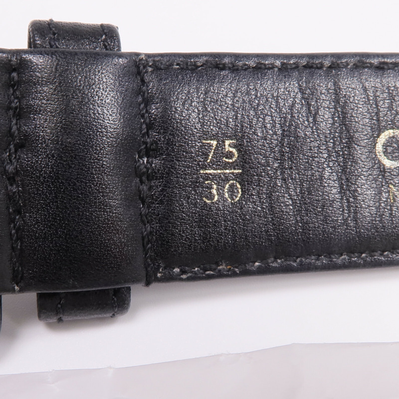 CHANEL 羊皮皮革Vintage Belt皮帶-6