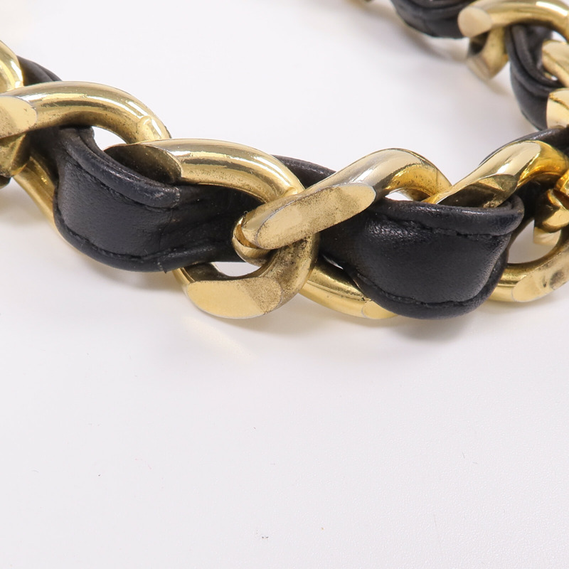 CHANEL 羊皮皮革Vintage Belt皮帶-7