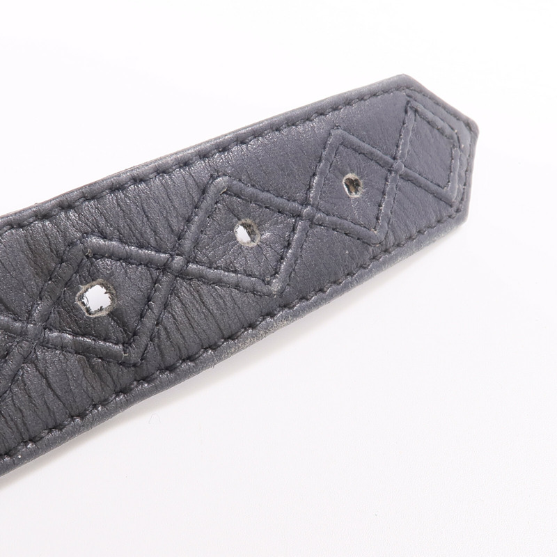 CHANEL 羊皮皮革Vintage Belt皮帶-9