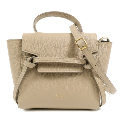 CELINE 牛皮皮革Pico Belt Bag手挽肩背兩用袋