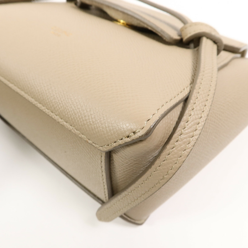 CELINE 牛皮皮革Pico Belt Bag手挽肩背兩用袋-9