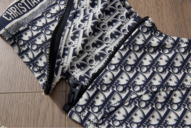 Dior经典老花拉链吊带背心-5