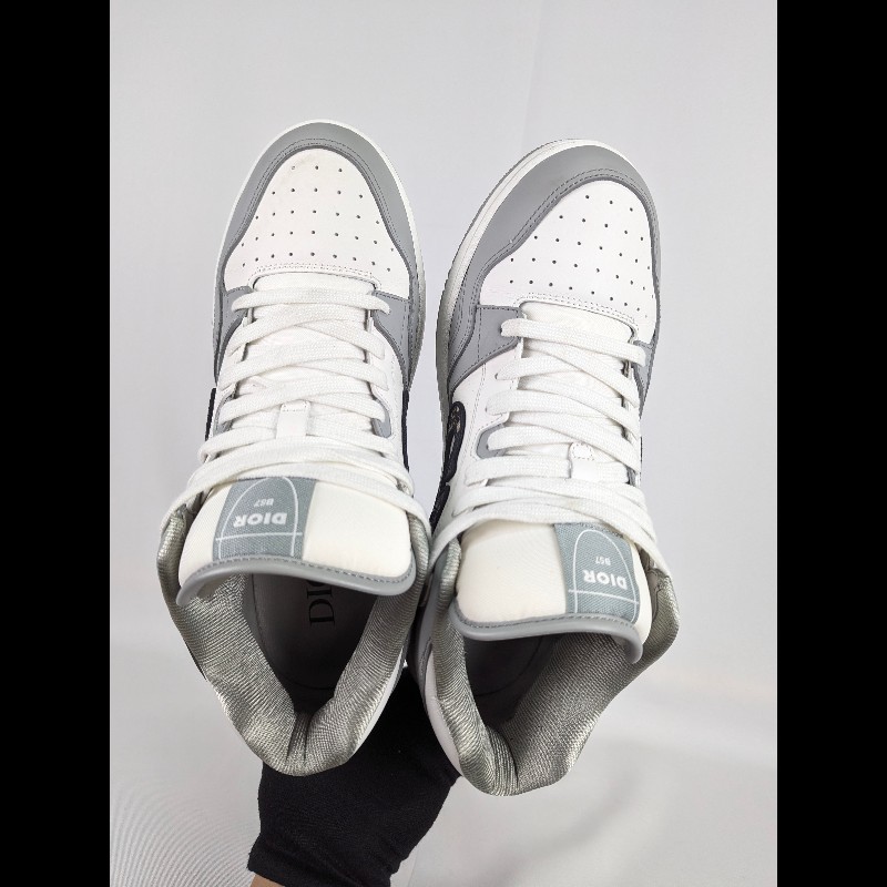 莉亞精品♡Dior B57 灰白運動鞋 尺碼43 二手美品-3