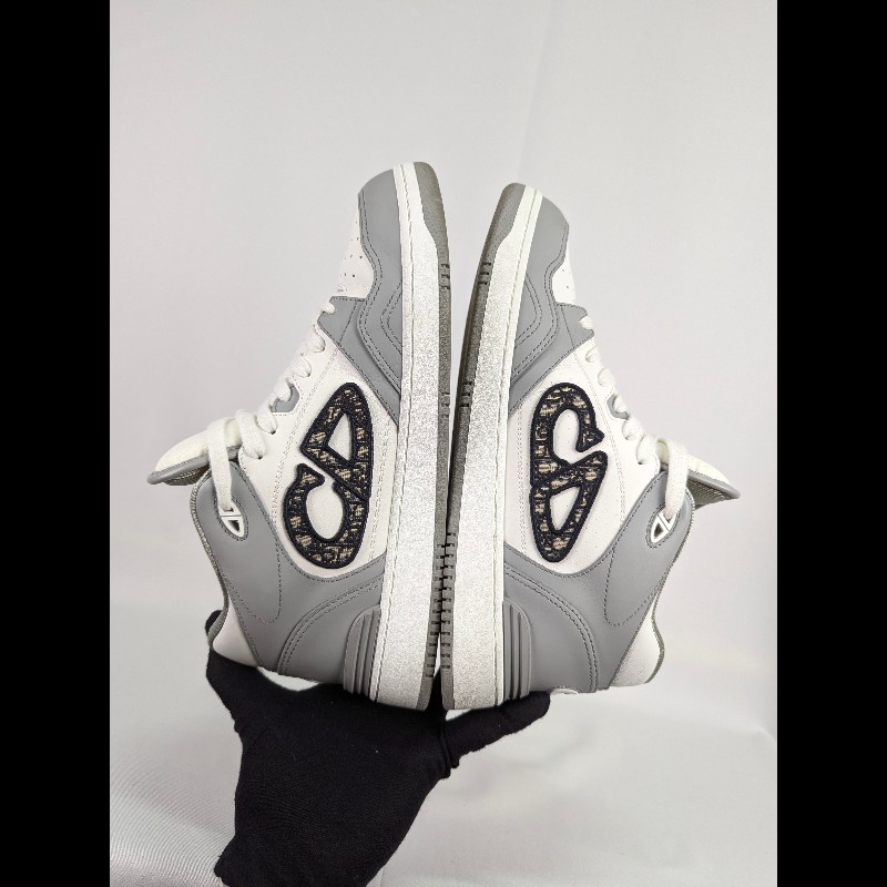 莉亞精品♡Dior B57 灰白運動鞋 尺碼43 二手美品-5