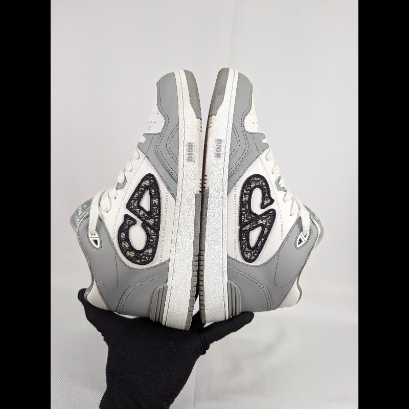 莉亞精品♡Dior B57 灰白運動鞋 尺碼43 二手美品-6
