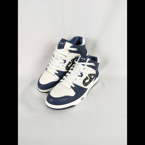 莉亞精品♡Dior B57 藍白運動鞋 尺碼43 近新閒置