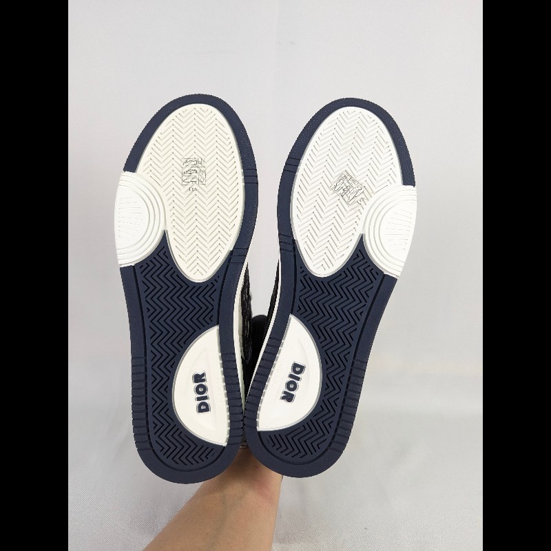 莉亞精品♡Dior B57 藍白運動鞋 尺碼43 近新閒置-4
