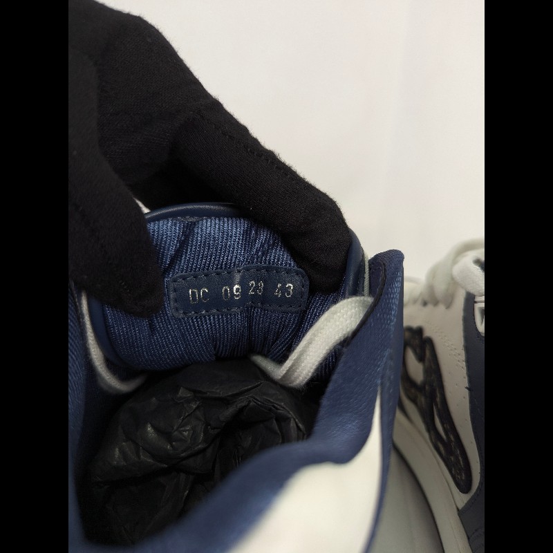 莉亞精品♡Dior B57 藍白運動鞋 尺碼43 近新閒置-7