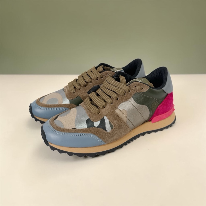 莉亞精品♡ Valentino 迷彩運動鞋#36.5 二手-0