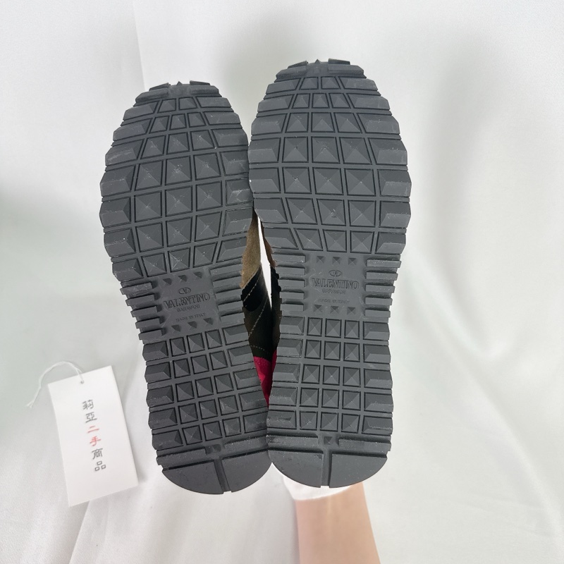 莉亞精品♡ Valentino 迷彩運動鞋#36.5 二手-6