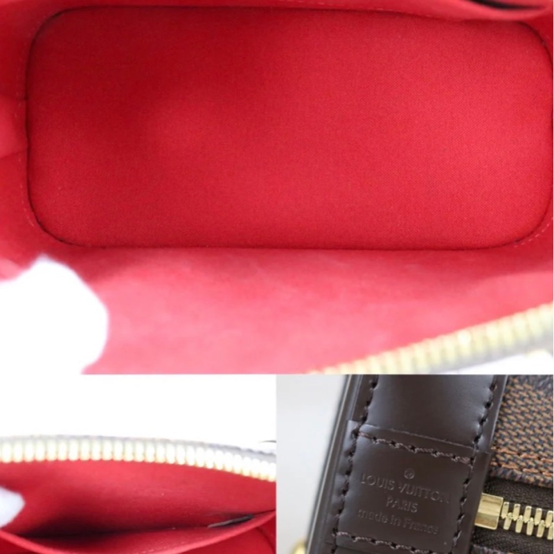 「JL精品代購」98新 Lv 棕色棋盤格貝殼包 alma BB-8