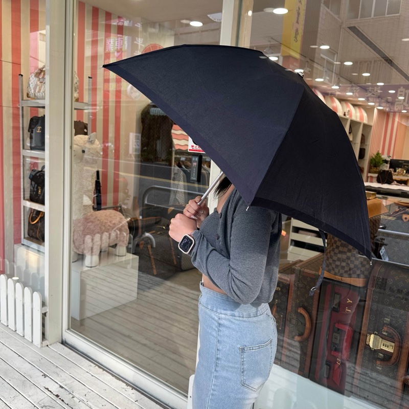 【赫蒂國際精品】Burberry 巴寶莉 素面折疊傘 vintage-1