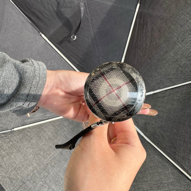 【赫蒂國際精品】Burberry 巴寶莉 素面折疊傘 vintage-4