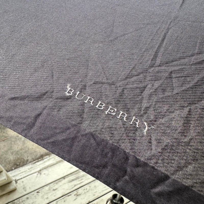 【赫蒂國際精品】Burberry 巴寶莉 素面折疊傘 vintage-7