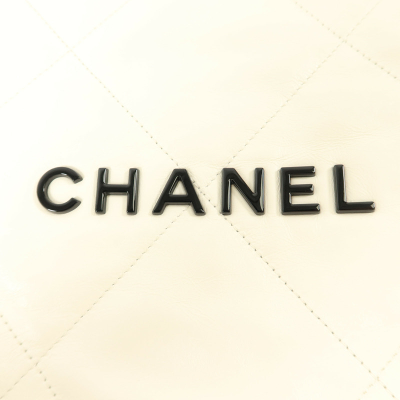 CHANEL 牛皮皮革Chanel 22 Backpack背包-9