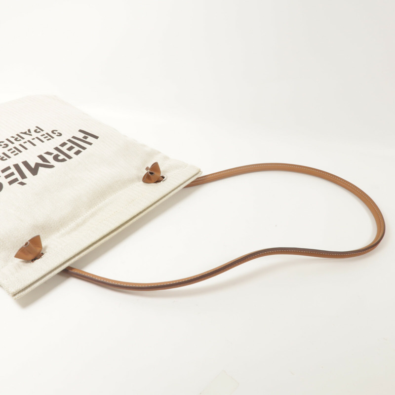 HERMES 帆布Aline PM手挽袋-5