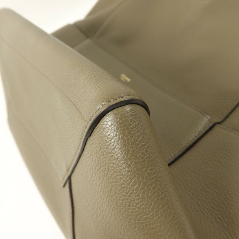 CELINE 牛皮皮革Sangle Bucket Bag肩背袋-11