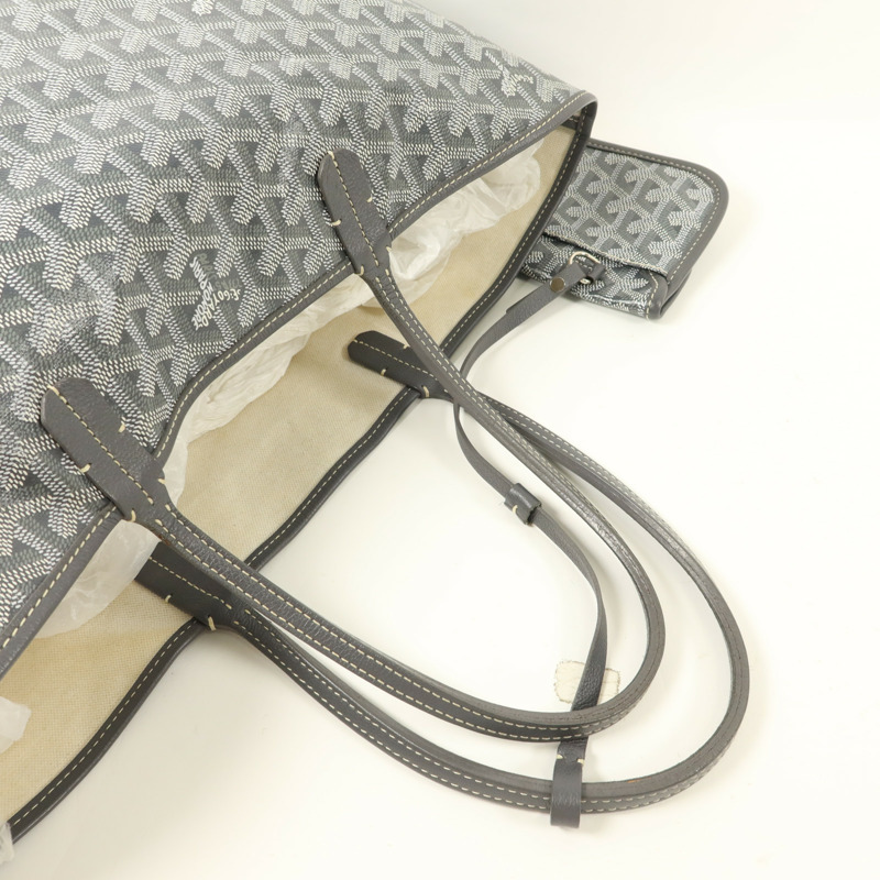 GOYARD 塗層帆布Saint Louis PM肩背袋-7