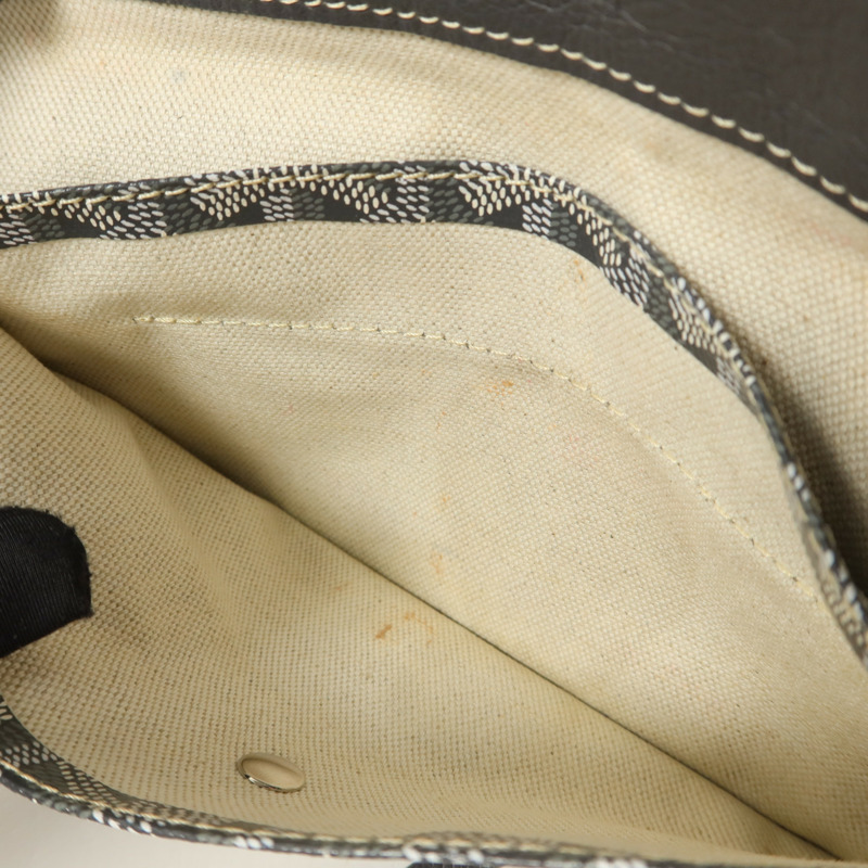 GOYARD 塗層帆布Saint Louis PM肩背袋-11